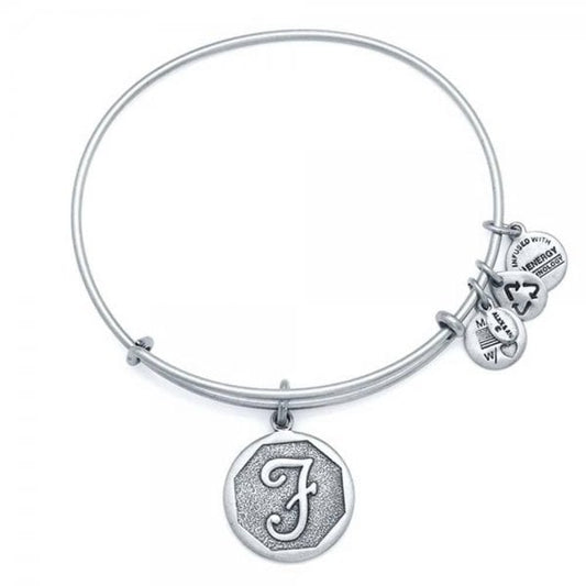 Alex & Ani Path of Symbols 'F' Charm Bangle
