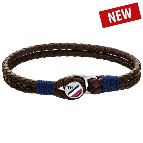 STAINLESS STEEL & LEATHER BRACELET