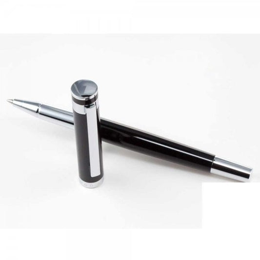 Caption Black Rollerball Pen