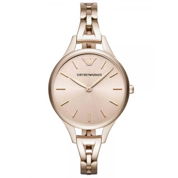 Emporio Armani Ladies Gold Blush Bracelet Watch