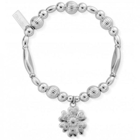 ChloBo Women's Chunky Pumpkin Flower Bracelet
