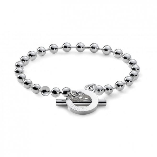 Gucci Jewellery Boule Silver Bracelet 14cm