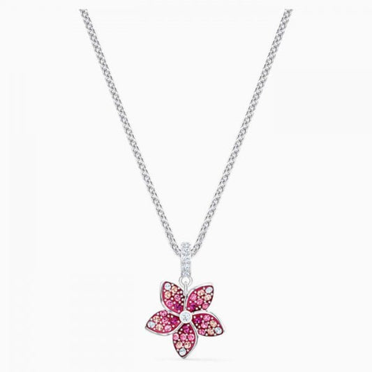 Tropical Pendant Flower Necklace