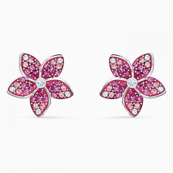 Tropical PE Flower Earrings