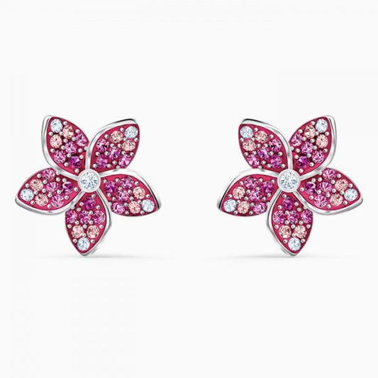 Tropical PE Flower Earrings