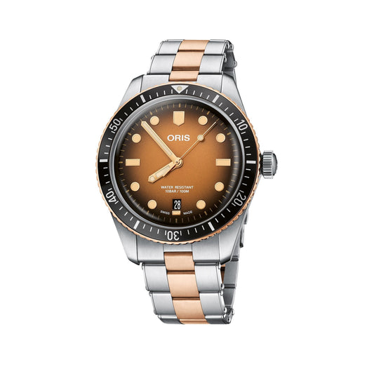 Oris Divers Sixty-Five Brown Dial Gents Watch
