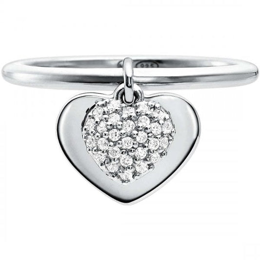 Michael Kors Pavé Heart Ring size 8