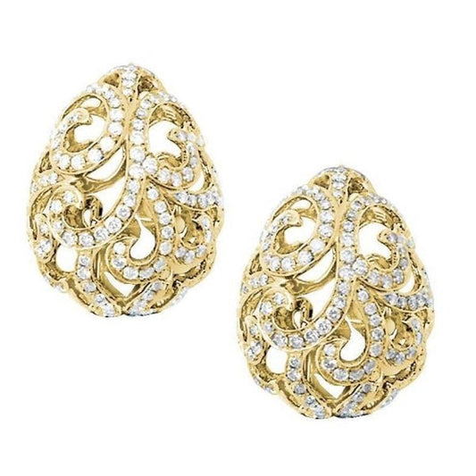 Large Filigree Earrings