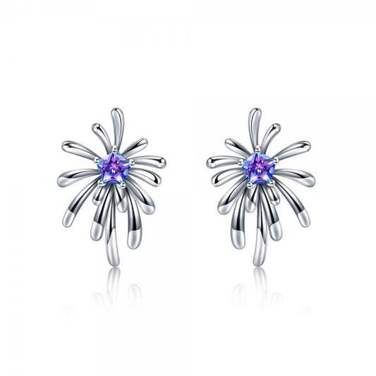 Carpe Diem Crossette Stud Earrings