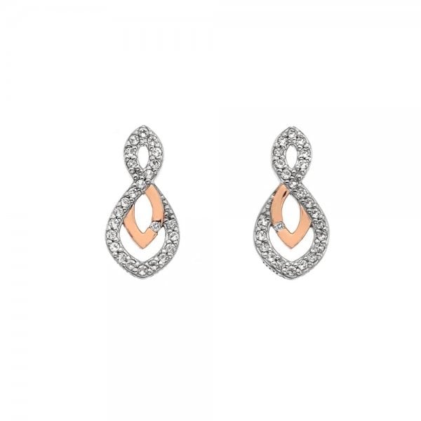 Harmony White Topaz Earrings