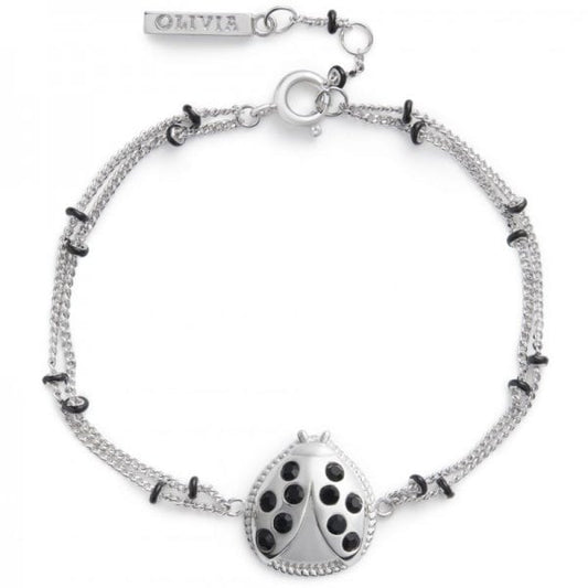 Ladybird Bracelet Silver Bracelet
