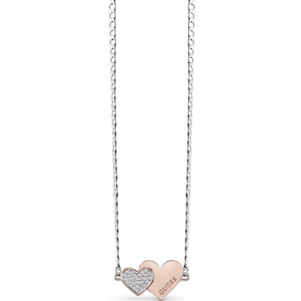 Me And You Double Heart Necklace
