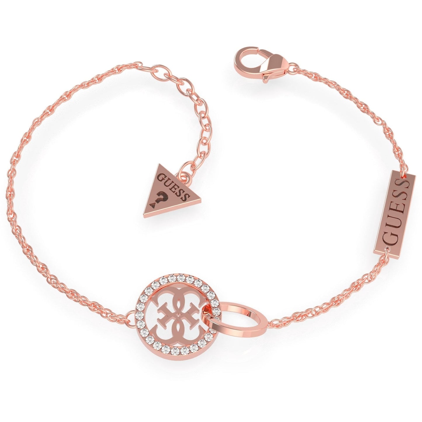 GJ Equilibre Rose 4G Logo Bracelet