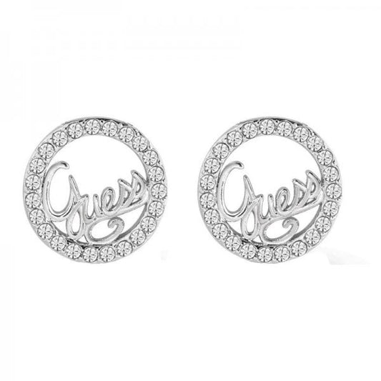 Guess Rhodium Plated Earrings