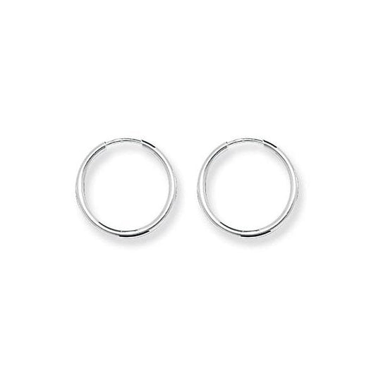 Silver 16mm Sleepers