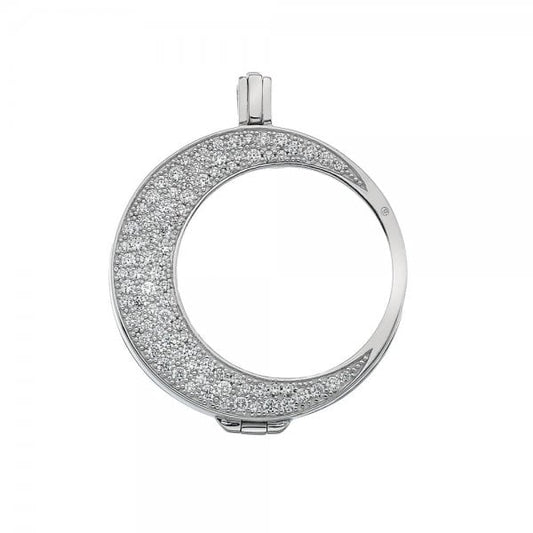 Mezzaluna Sterling Silver Coin Keeper 33mm