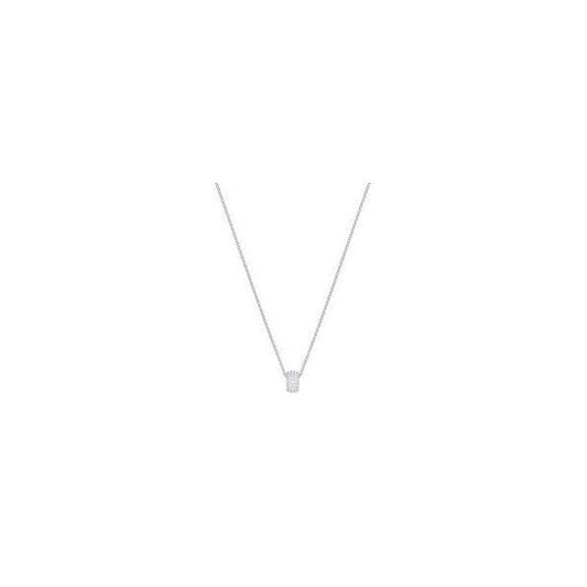 STONE PENDANT RND CRY/RHS