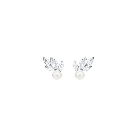 LOUISON PEARL PE STUD CZWH/CRY