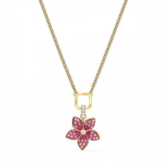 Tropical Pendant Flower Necklace