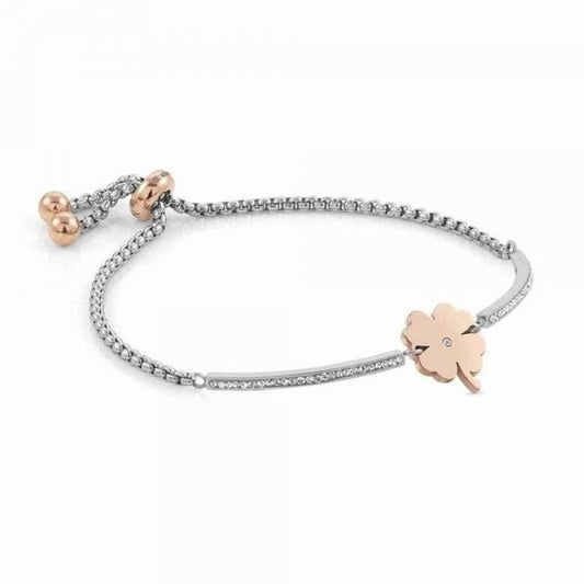 MILLELUCI bracelet rose gold four-leaf clover