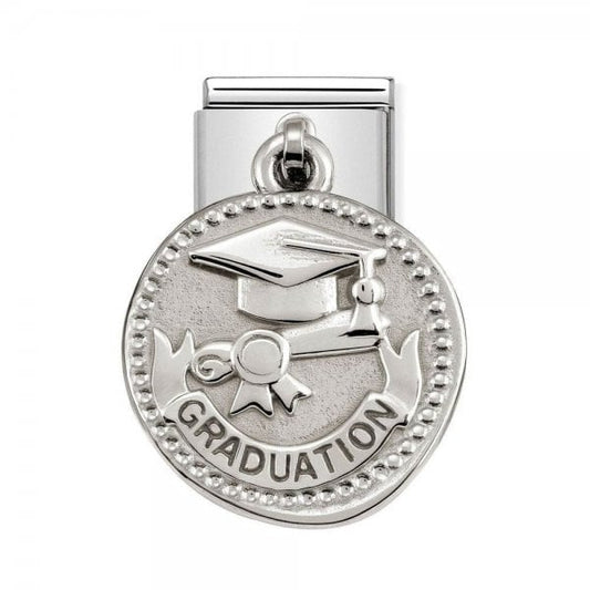 Graduation Silver Charm