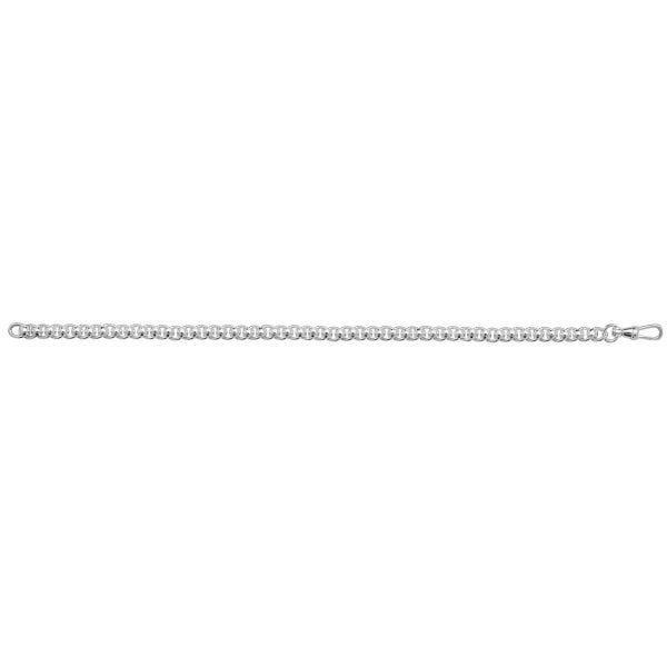 Silver Ladies Roller Ball Bracelet