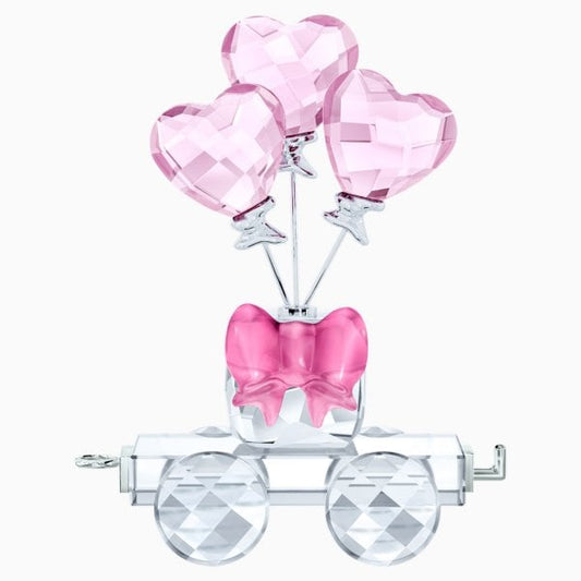 HEART BALLOONS WAGON