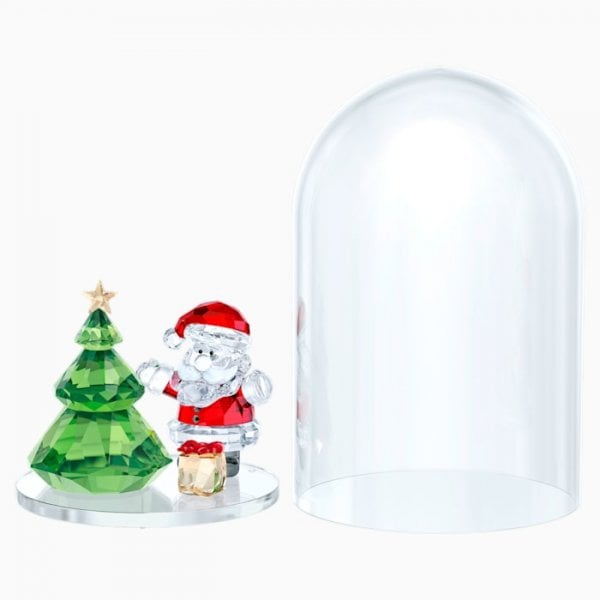 Bell Jar - Christmas Tree & Santa