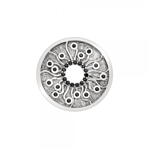 EMOZIONI BY HOT DIAMONDS Stone Set 25mm Many Paths Coin
