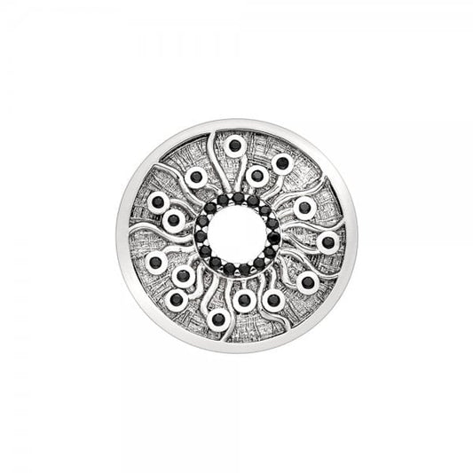 EMOZIONI BY HOT DIAMONDS Stone Set 25mm Many Paths Coin