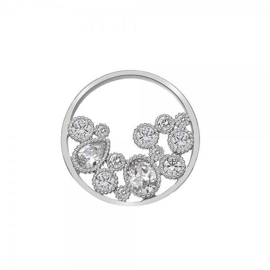 Emozioni Sterling Silver Freedom 33mm Coin