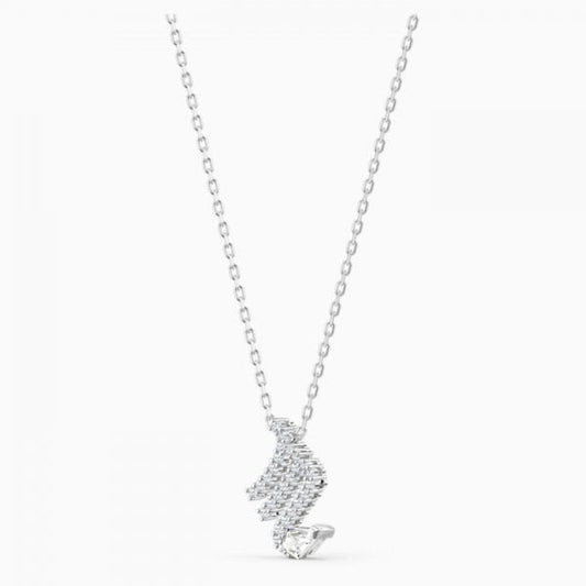 Zodiac II Pendant, Scorpio, White, Mixed metal