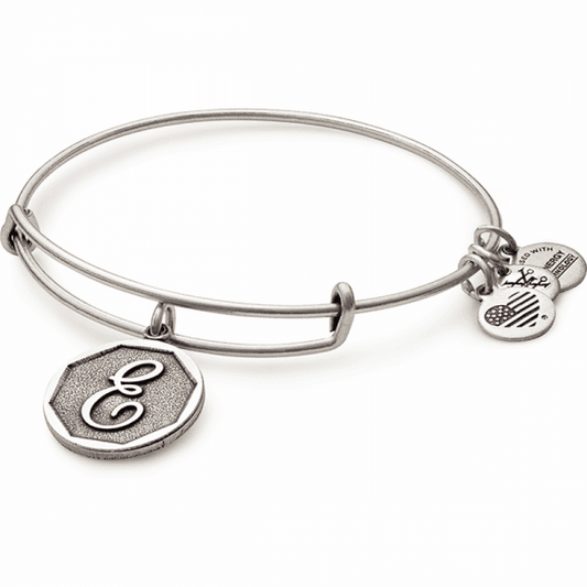Initial E Bracelet