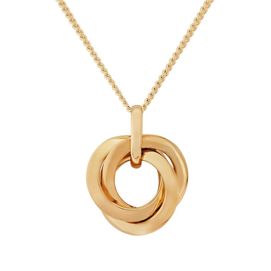 9CT ROSE GOLD LARGE PENDANT