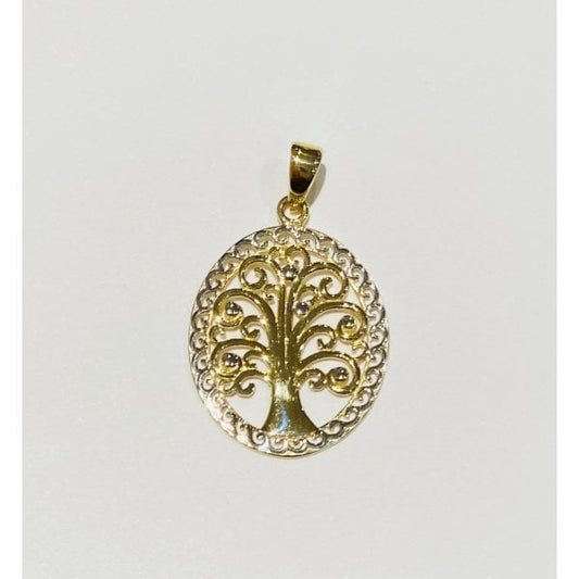 OVAL TREE OF LIFE PENDANT