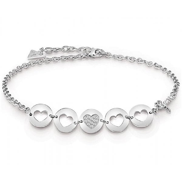 Guess Ladies Jamila Silver Necklace