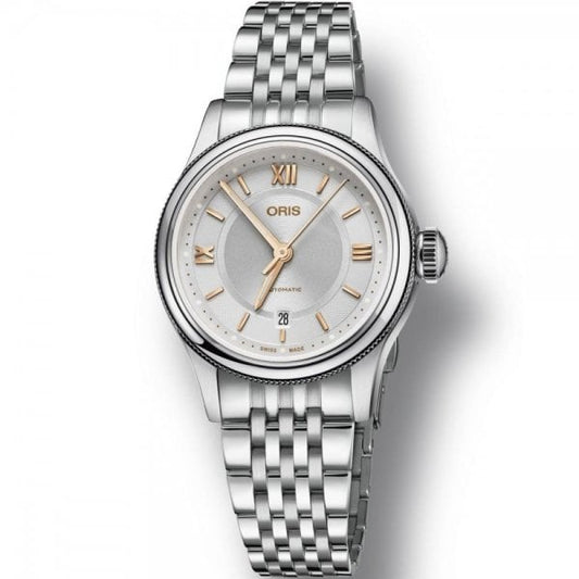 Classic Date Stainless Steel Automatic Watch
