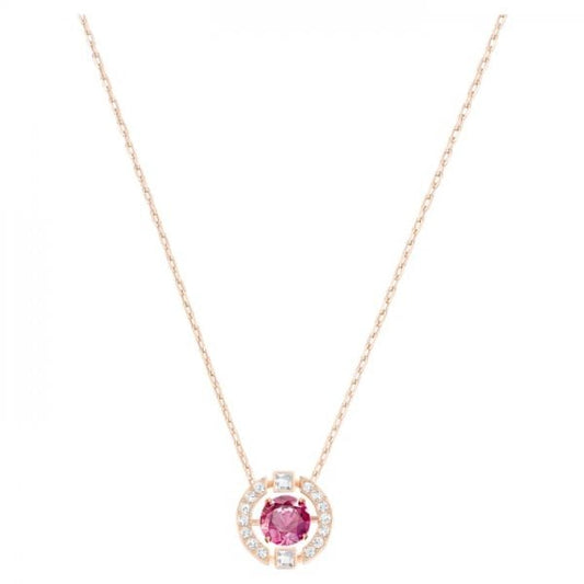 SPARKLING DC NECKLACE CZRE/CRY