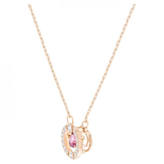 SPARKLING DC NECKLACE CZRE/CRY