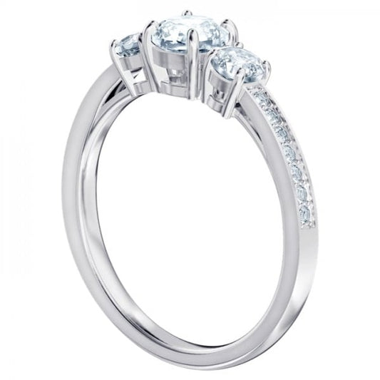 Attract Trilogy Round Ring, SIZE 55