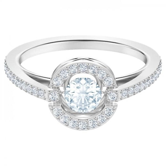 SPARKLING DC RING RND CZWH/RHS S50