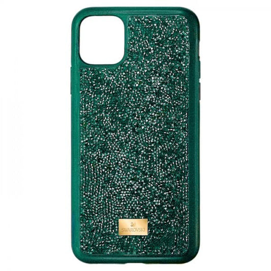 Glam Rock Smartphone Case with Bumper, iPhone® 11 Pro Max, Green