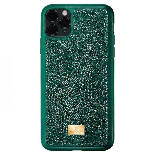 Glam Rock Smartphone Case with Bumper, iPhone® 11 Pro Max, Green