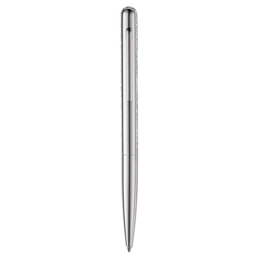 Crystal Shimmer Ballpoint Pen, Silver Tone
