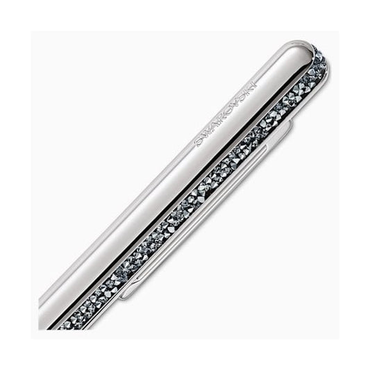 Crystal Shimmer Ballpoint Pen, Silver Tone
