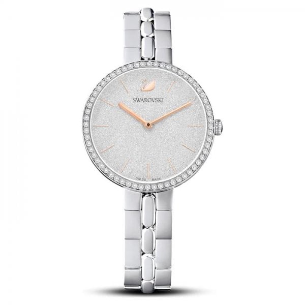 Ladies Cosmopolitan Watch, Metal Bracelet, White