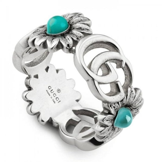 GG Marmont Daisy Logo Ring SIZE 14