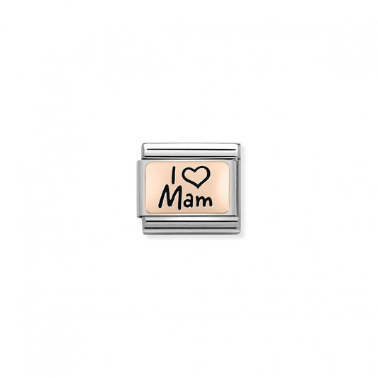 Classic Composable Limited Edition Rose Gold I Heart Mam Charm