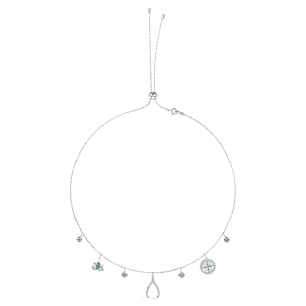 Symbolic Charm Necklace, Light multi-colored