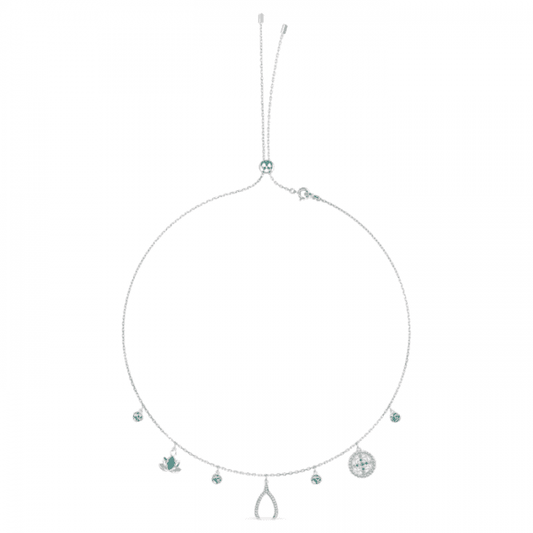 Symbolic Charm Necklace, Light multi-colored